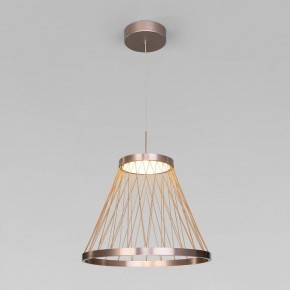 Подвесной светильник Eurosvet Cesta 40016/1 LED коричневый в Приобье - priobie.mebel24.online | фото 2