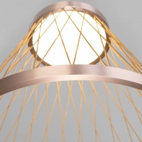 Подвесной светильник Eurosvet Cesta 40016/1 LED коричневый в Приобье - priobie.mebel24.online | фото 7