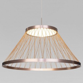 Подвесной светильник Eurosvet Cesta 40017/1 LED коричневый в Приобье - priobie.mebel24.online | фото