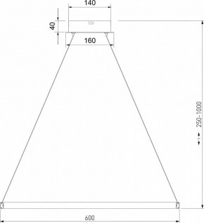 Подвесной светильник Eurosvet Collars 90264/1 латунь в Приобье - priobie.mebel24.online | фото 4