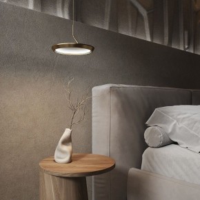Подвесной светильник Eurosvet Crespella 90034/1 золото в Приобье - priobie.mebel24.online | фото 5