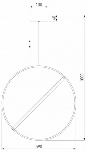 Подвесной светильник Eurosvet Element 90282/1 бронза в Приобье - priobie.mebel24.online | фото 3