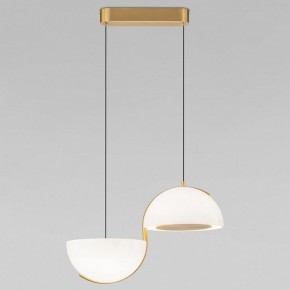 Подвесной светильник Eurosvet Emisfero 50083/2 LED золото в Приобье - priobie.mebel24.online | фото