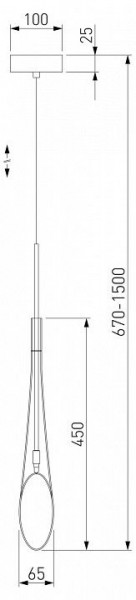 Подвесной светильник Eurosvet Folio 50224/1 дымчатый в Приобье - priobie.mebel24.online | фото 4