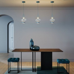 Подвесной светильник Eurosvet Frasco 50267/1 LED синий в Приобье - priobie.mebel24.online | фото 3