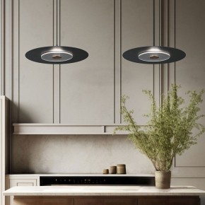 Подвесной светильник Eurosvet Kontur 40030/1 LED черный в Приобье - priobie.mebel24.online | фото 3