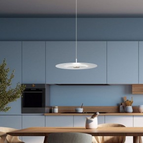 Подвесной светильник Eurosvet Kontur 40031/1 LED белый в Приобье - priobie.mebel24.online | фото 3