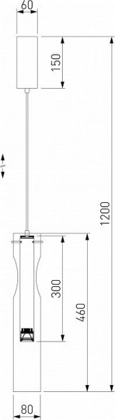 Подвесной светильник Eurosvet Swan 50253/1 LED латунь в Приобье - priobie.mebel24.online | фото 4