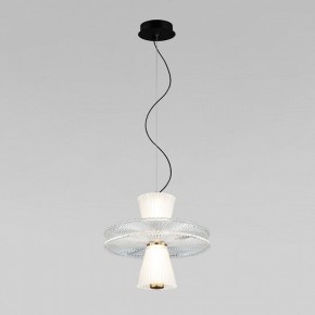 Подвесной светильник Eurosvet Titania 40028/1 LED белый в Приобье - priobie.mebel24.online | фото