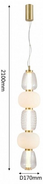 Подвесной светильник Favourite Bella 4057-2P в Приобье - priobie.mebel24.online | фото 4
