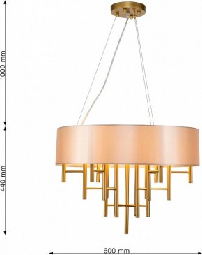 Подвесной светильник Favourite Cosmo 2993-6P в Приобье - priobie.mebel24.online | фото 6