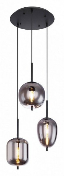 Подвесной светильник Globo Blacky 15345-3 в Приобье - priobie.mebel24.online | фото