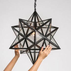 Подвесной светильник Imperiumloft Black Star Clear Glass 101314-26 в Приобье - priobie.mebel24.online | фото 2