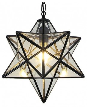 Подвесной светильник Imperiumloft Black Star Clear Glass 101314-26 в Приобье - priobie.mebel24.online | фото