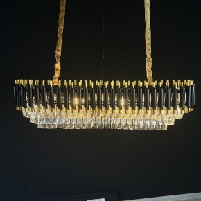 Подвесной светильник Imperiumloft Empire Black Rectangular Chandelier Crystal 40.2893 в Приобье - priobie.mebel24.online | фото 2