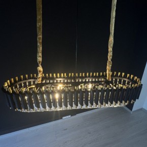 Подвесной светильник Imperiumloft Empire Black Rectangular Chandelier Crystal 40.2893 в Приобье - priobie.mebel24.online | фото 3
