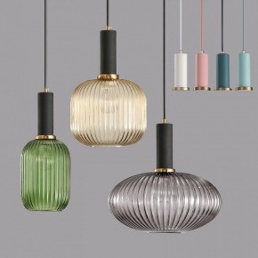 Подвесной светильник Imperiumloft Ferm Living Chinese Lantern A Brass / Green IRIS01 в Приобье - priobie.mebel24.online | фото 2