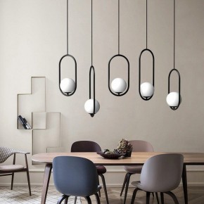 Подвесной светильник Imperiumloft Matthew McCormick hoop HOOP-B01 в Приобье - priobie.mebel24.online | фото 5