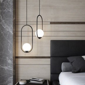Подвесной светильник Imperiumloft Matthew McCormick hoop HOOP-B01 в Приобье - priobie.mebel24.online | фото 6