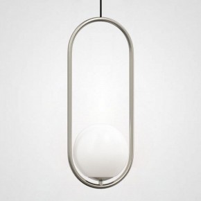 Подвесной светильник Imperiumloft Matthew Mccormick Hoop Silver Mila Pendant HOOP-B01 в Приобье - priobie.mebel24.online | фото