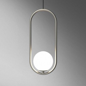 Подвесной светильник Imperiumloft Matthew Mccormick Hoop Silver Mila Pendant HOOP-B01 в Приобье - priobie.mebel24.online | фото 3