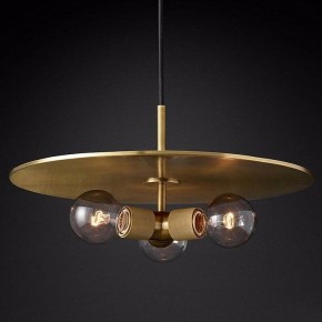 Подвесной светильник Imperiumloft Rh Utilitaire Disk Triple Pendant 40.2339 в Приобье - priobie.mebel24.online | фото