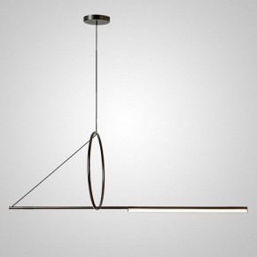Подвесной светильник Imperiumloft Suspension Cercle Et Trait – Graphite Satine 40.1282-0 в Приобье - priobie.mebel24.online | фото 2