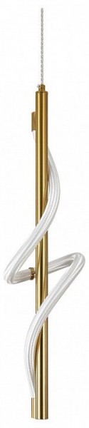 Подвесной светильник Indigo Intreccio 14025/1P Brass в Приобье - priobie.mebel24.online | фото