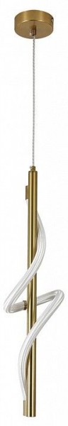 Подвесной светильник Indigo Intreccio 14025/1P Brass в Приобье - priobie.mebel24.online | фото 2