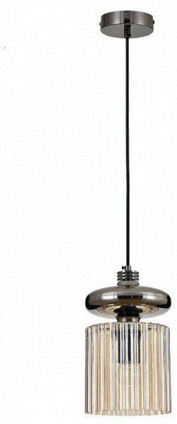 Подвесной светильник Indigo Mistico 11057/1P Amber в Приобье - priobie.mebel24.online | фото 1
