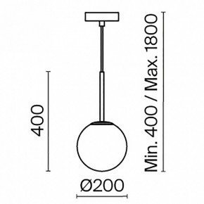 Подвесной светильник Maytoni Basic form MOD321PL-01W1 в Приобье - priobie.mebel24.online | фото 4