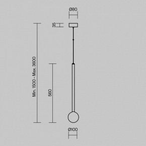 Подвесной светильник Maytoni Bubble dream MOD383PL-L4BS3K в Приобье - priobie.mebel24.online | фото 4