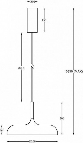 Подвесной светильник Maytoni Gerhard MOD189PL-L12B3K1 в Приобье - priobie.mebel24.online | фото 5