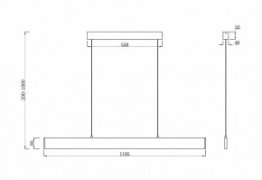 Подвесной светильник Maytoni Step P010PL-L30G4K в Приобье - priobie.mebel24.online | фото 4