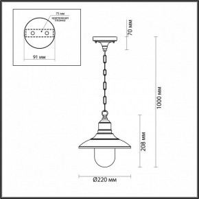 Подвесной светильник Odeon Light Campa 4965/1 в Приобье - priobie.mebel24.online | фото 5