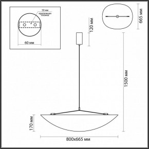 Подвесной светильник Odeon Light Silk 7067/36L в Приобье - priobie.mebel24.online | фото 6