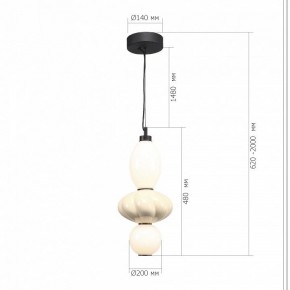 Подвесной светильник ST-Luce FLORENTINI SL6134.413.01 в Приобье - priobie.mebel24.online | фото 4