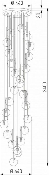 Подвесной светильник TK Lighting Aurora 10258 Aurora в Приобье - priobie.mebel24.online | фото 3