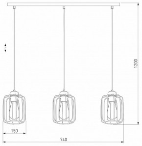 Подвесной светильник TK Lighting Galaxy New 4716 Galaxy New в Приобье - priobie.mebel24.online | фото 2