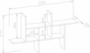 Полка навесная ПК-6 в Приобье - priobie.mebel24.online | фото 4