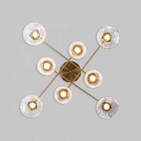 Потолочная люстра Eurosvet Ripple 50389 LED латунь в Приобье - priobie.mebel24.online | фото 3