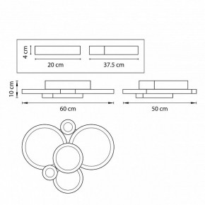 Потолочная люстра Lightstar Breve 749081 в Приобье - priobie.mebel24.online | фото 3