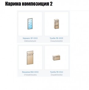 Прихожая Карина (модульная) в Приобье - priobie.mebel24.online | фото 6