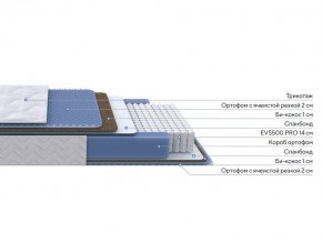 PROxSON Матрас Active Comfort M (Ткань Трикотаж Эко) 90x190 в Приобье - priobie.mebel24.online | фото 2