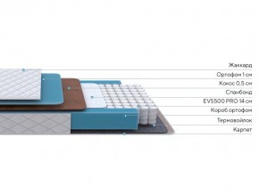 PROxSON Матрас FIRST Cocos Flat M (Ткань Синтетический жаккард) 120x200 в Приобье - priobie.mebel24.online | фото 3