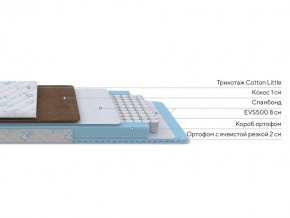 PROxSON Матрас Медвежонок (Cotton Little PROSON) 120x130 в Приобье - priobie.mebel24.online | фото 2