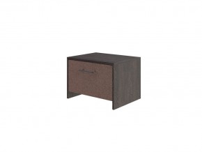 PROxSON Тумба Varna (ЛДСП+ткань Дуб Кантербери/Tesla Брауни) 51x40 в Приобье - priobie.mebel24.online | фото