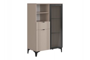 РИЧ Комод 2 со стеклом в Приобье - priobie.mebel24.online | фото