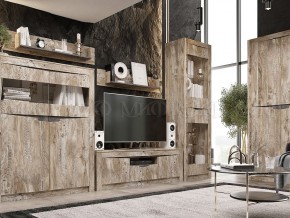 Ривьера Полка (Дуб Юкон-Бетон темный) в Приобье - priobie.mebel24.online | фото 2