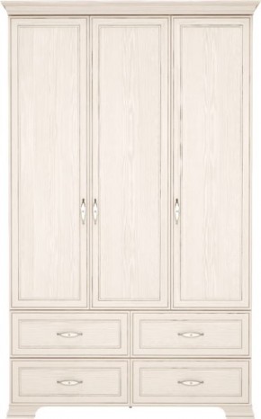 Шкаф для одежды без зеркал 3-х дв Венеция 1 бодега в Приобье - priobie.mebel24.online | фото 1